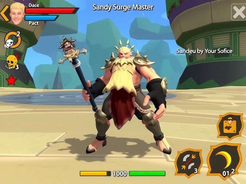 Sandy Surge Master Game Screenshot